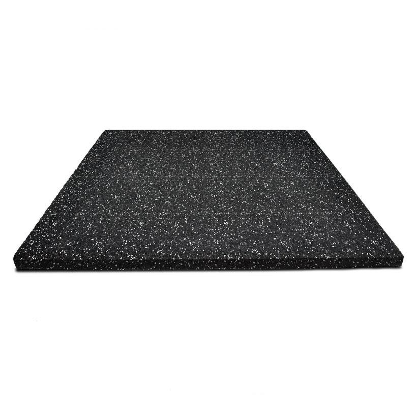 Rubber Fleck Gym Flooring 20mm x 1m x 1m Grey, Blue or Yellow Fleck