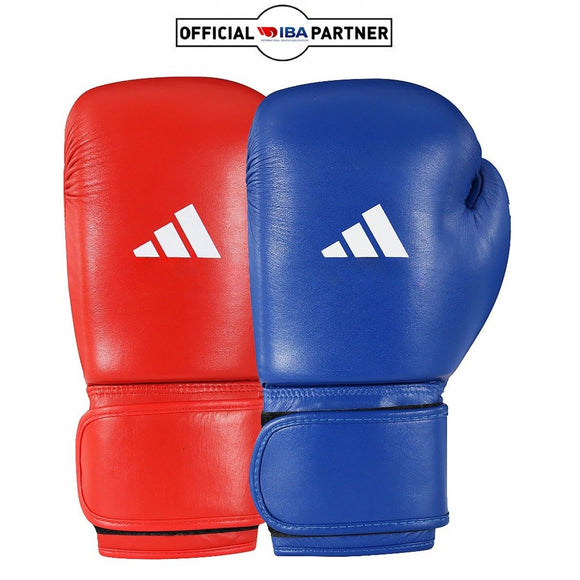 ADIDAS IBA (WAS AIBA) LICENSED BOXING GLOVES - 10oz or 12oz