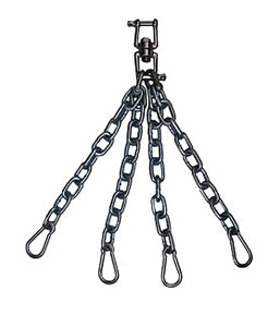 Industrial Heavy Duty Bag Chain - 4 or 6 Hook