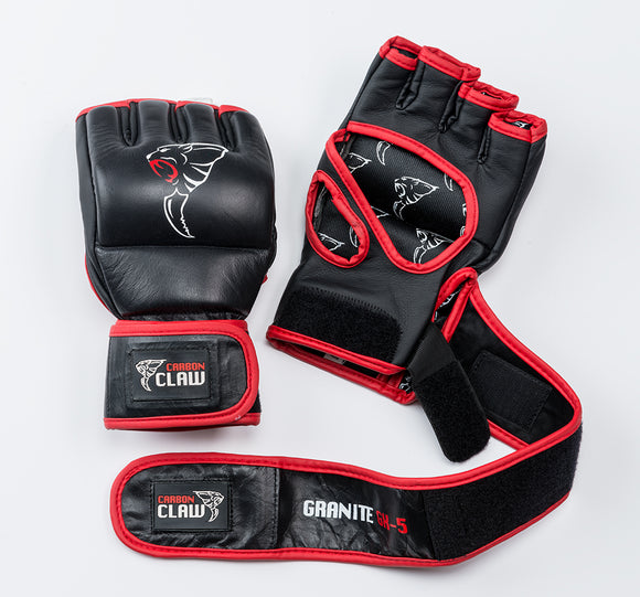 Grappling Glove Leather 6oz No Thumb