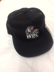 WBC Black Satin Cap