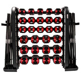 Studio Barbell Rack Empty (Holds 30 sets) Black or Grey