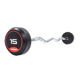 Barbells Rubber Curl - 10kg - 45kg Individual or Set