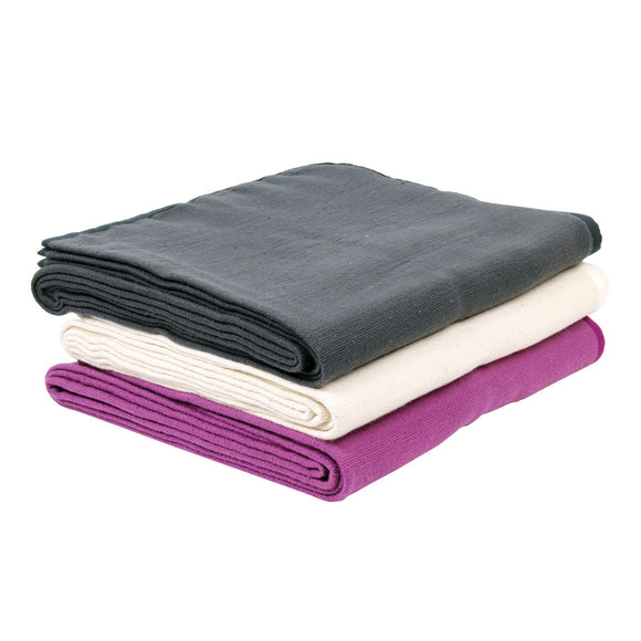 Hand Woven Cotton Yoga 'Seamless' Blanket
