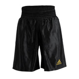 Adidas Satin Boxing Shorts in Black or White