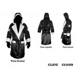 Cleto Reyes Satin Robe With Hood in Satin Polyester - Various Colour Options