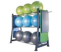 Storage Rack (Empty) - Holds 9 Stability Ball or 9 BOSU & Gym Mats