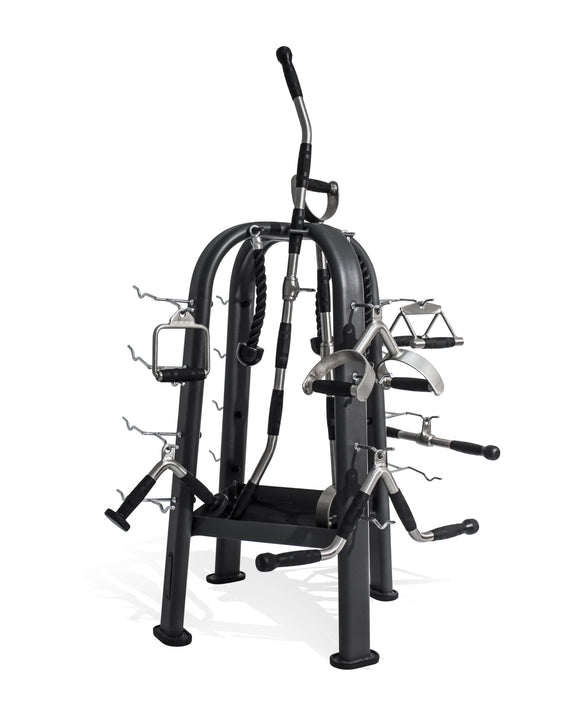 Cable Attachment Rack with 16 Club Pack Attachments